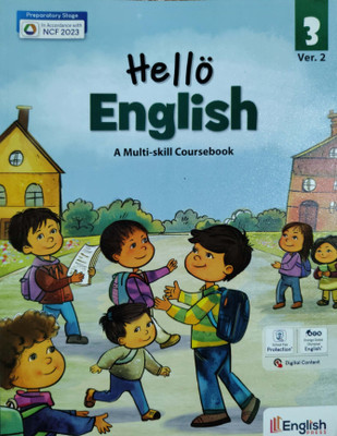 Hello English A Multi Skill Coursebook Class 3(Pepper back, Amar singh Rathore)