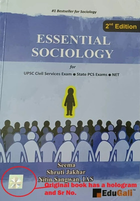 Essential Sociology Second Edition Perfect Paperback – 1 January 2022(Paperback, Nitin Sangwan)