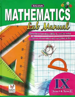 Balsam Publication Mathematics Lab Manual Term- I & Term- Ii Class-Ix(Hardcover, pradeep kumar jain)