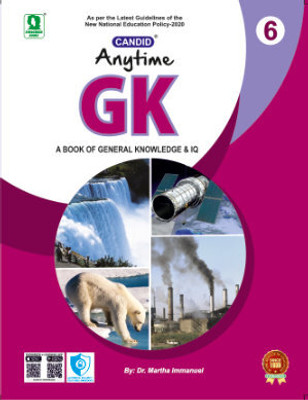 Evergreen Candid Anytime G.K (A Book Of General Knowledge & IQ) For Class 6(Paperback, DR MARTHA IMMANUEL)
