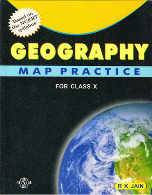 Geography Map Practise Class 10(Paperback, Jain RK)