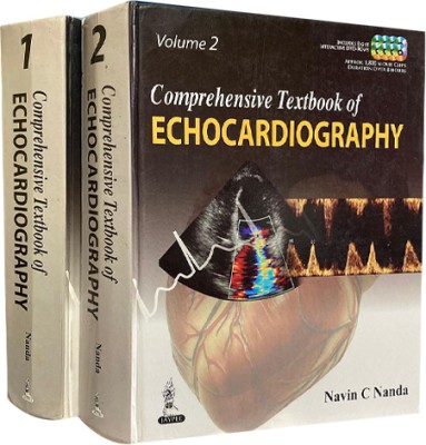 (USED)Comprehensive Textbook Of Echocardiography (Vols 1 & 2)(Paperback, Nanda Navin C)