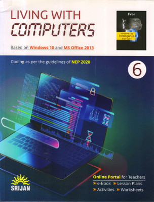 Living With Computer Class - 6(Paperback, Gursimran Kaur)