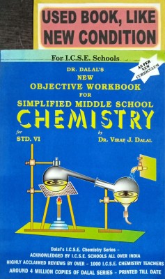 New Objective Workbook For Simplified Middle School Chemistry Class-6(Old Book)(Paperback, DR.VIRAF J. DALAL)