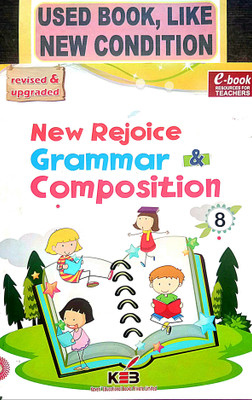 New Rejoice English Grammar And Composition Class-8 (Old Book)(Paperback, Veena Talwar)