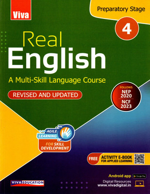 Viva, Real English A Multi-Skill Language Course, Class-4(Paperback, K.E. SUNIL)