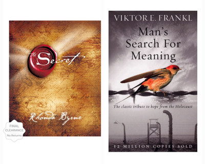 Generic Set. The Secret. Man's Search For Meaning. Combo Set Of 2 Books(Paperback, Self help)