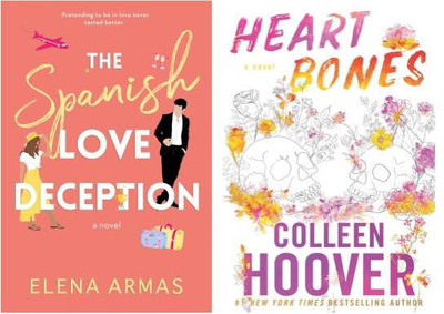 Heart Bones & The Spanish Love Deception Of 2 Books Combo (Paperback, Colleen Hoover, Elena Armas)(Paperback, Colleen hoover, Elena Armas)