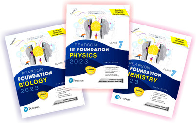 COMBO Pearson IIT Foundation PHYSICS, CHEMISTRY & BIOLOGY Class 7, SET OF 3 BOOKS Revised As Per CBSE And NCERT Curriculum Guidelines With Includes Active App -To Gauge Self Preparation - TENTH Edition 2023 By(Paperback, TRISHNA'S) COMBO Pearson IIT Foundation PHYSICS, CHEMISTRY & BIOLOGY Class 7, SET OF 3 BOOKS Revised As Per CBSE And NCERT Curriculum Guidelines With Includes Active App -To Gauge Self Preparation - TENTH Edition 2023 By(Paperback, TRISHNA'S)
