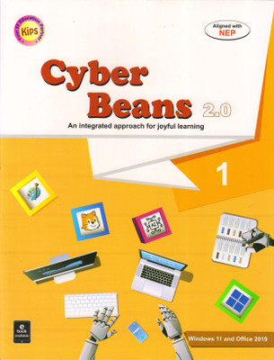 Kips, Cyber Beans 2.0 For Class - 1 (Windows 11 And Office 2019)(Paperback, IT EDUCATION)