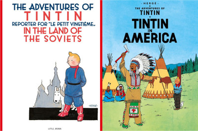 The Adventures Of Tintin: Tintin In The Land Of The Soviets + Tintin In America : 2 Title Paperback Combo Set(Paperback, Herge) The Adventures Of Tintin: Tintin In The Land Of The Soviets + Tintin In America : 2 Title Paperback Combo Set(Paperback, Herge)