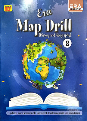 Era Map Drill (History And Geography) Class 8(Paperback, UNKNOWN)