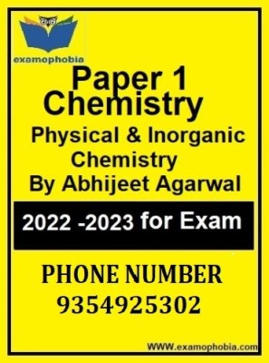 Chemistry Paper 1 Physical & Amp Inorganic Chemistry Handwritten Notes IAS Topper Abhijeet Agarwal(Hard Copy, Topper Abhijeet Agarwal)