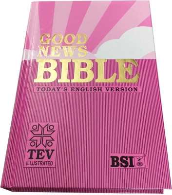 Good News Bible (GNB) Today's English Version HB (Pink) Illustration/Index Regular Size 2024 Contains Old And Testament BSI(Hardcover, God's Word)