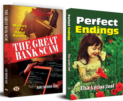 The Great Bank Scam: Mystery Of A Digital Robbery + Perfect Endings | Financial Fraud | Finality | (Set Of 2 Books)(Paperback, AjayMohanJain, ElsaLyciasJoel)