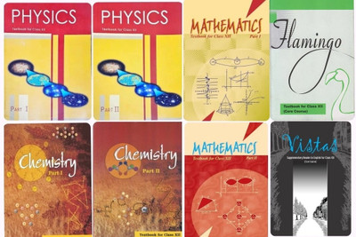 NCERT Textbooks Class 12th (PCME) -Physics Part 1&2, Chemistry Part 1&2, Mathematics Part 1&2 And Biology - Set Of 8 Books - New Edition 2025(Hardcover, Ncert)