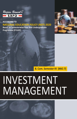Investment Management B.Com 4th Semester (MJC-7) Syllabus According To NEP(Paperback, Dr. F.C. Sharma)