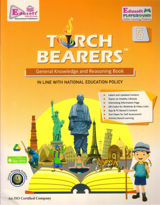 Edusoft TORCH BEARERS Class - 5 General Knowledge And Reasoning Book(Paperback, GAGAN AGARWAL)