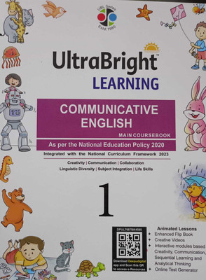 Deepu Prakashan Ultra Bright Learning Communicative English Class 1(PAPERPACK, SHRADHA ANAND)