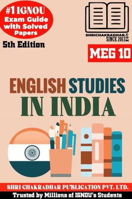 IGNOU MEG 10 Help Book English Studies In India (5th Edition) (IGNOU Study Notes/Guidebook Chapter-Wise) For Exam Preparations With Solved Previous Year Question Papers (New Syllabus) (Module 4) Including Solved Sample Papers IGNOU MA English (MEG) Meg10(Paperback, BHAVYA KUMAR SAHNI)