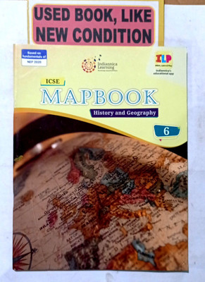 Icse Map Book History And Geography Class -6 (Old Book)(Paperback, Editorial)