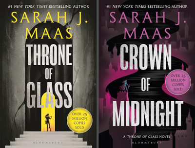 Best Combo Pack Of 2 (Throne Of Glass + Crown Of Midnight)(Paperback, Sarah J. Maas, Sarah J. Maas)