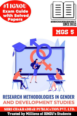 IGNOU MGS 5 Solved Guess Papers Pdf From IGNOU Study Material/Books (Research Methodologies In Gender And Development Studies) For Exam Preparation (Latest Syllabus) IGNOU MAGD(Paperback, BHAVYA KUMAR SAHNI)