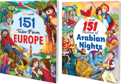 151 Tales From Europe And 151 Stories Of Arabian Nights I Pack Of 2 Books I Fun Filled Stories For Growing Kids By Gowoo(Paperback, Manoj Publication editorial board)
