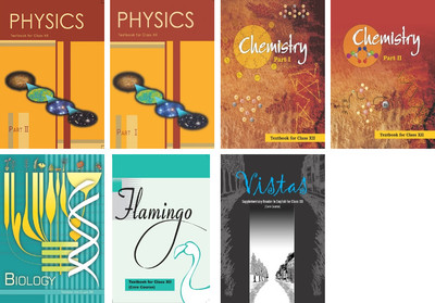 NCERT Combo Textbooks For Class XII (Physics I & II, Chemistry I & II, Biology, English-Flamingo And Vistas) || Set Of 7 Books(New Latest Edition For 2025-2026)-English Medium(Hardcover, NCERT) NCERT Combo Textbooks For Class XII (Physics I & II, Chemistry I & II, Biology, English-Flamingo And Vistas) || Set Of 7 Books(New Latest Edition For 2025-2026)-English Medium(Hardcover, NCERT)