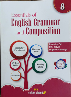 Essential Of English Grammar And Composition ICSE And CBSE Class 8(Pepper back, Singdha budhiraja)