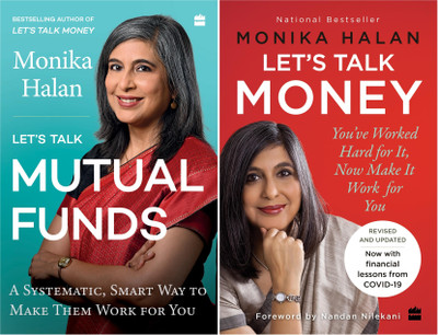 Lets Talk Money+Let's Talk Mutual Funds ( 2 Best Combo Books)(Paperback, Halan Monika)