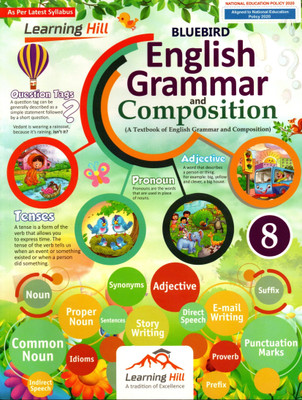 Bluebird English Grammar And Composition(A Textbook Of English Grammar And Composition) Class - 8(Paperback, Dr. Fr JOHN PARANKIMALIL)