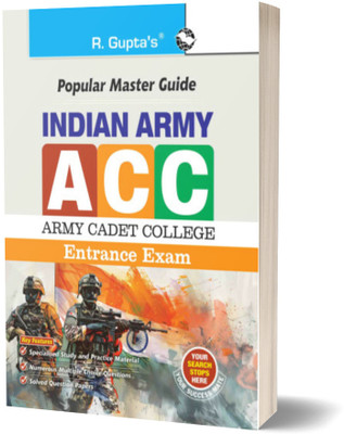 RPH Indian Army: Army Cadet College (ACC) Entrance Exam Guide Paperback – 23 November 2024 (Paperback, RPH Editorial Board)(Paperback, RPH Editorial Board)