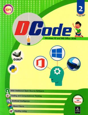 Kips DCode CLASS - 2
(WINDOWS 10 And MS OFFICE 2016)(Paperback, Kips Learning)
