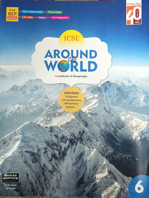 Icse Around World Class 6(Pepper back, R.k.jain)