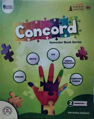Concord Semester Book Class - 2 Sem - 1(Paperback, T)