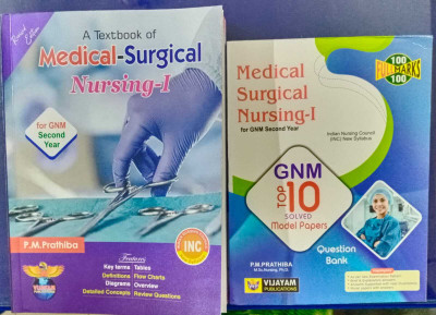 A Textbook Of Medical-Surgical Nursing-I For GNM Second Year Along With Top-10 Solved Model Papers(Paperback, P.M. PRATHIBA)