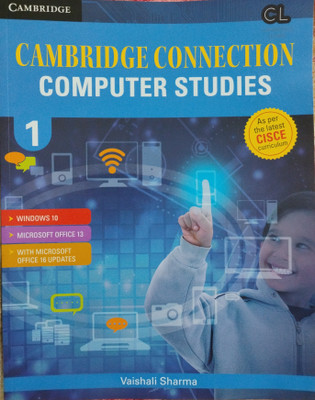 Cambridge Connection Computer Studies Class 1(Paperback, Vaishali sharma)