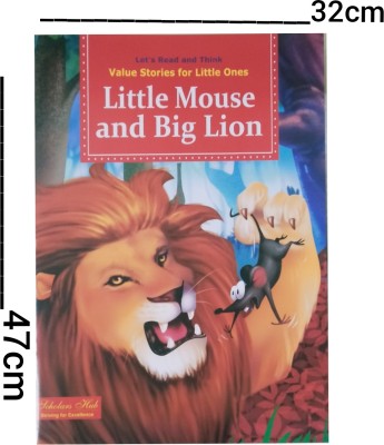 Let's Read And Think Value Stories Little Ones-
Little Mouse And Big Lion(Paperback, Kamlesh Mohindra)