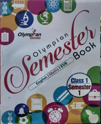 Olypian Semester Book Class - 1 Sem - 1(Paperback, T)