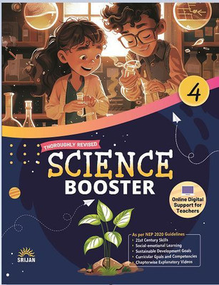 Srijan Science Booster Class - 4(Paperback, VEER BALA RASTOGI)
