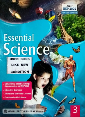 Essential Science-3 (Old Book)(Paperback, KAVITA THAREJA, ANUSHMITA GOSWAMY)