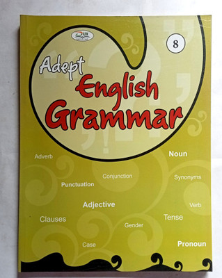 Adept English Grammar Class-8(Old Like New Book)(Paperback, Amalesh Chakraborty)