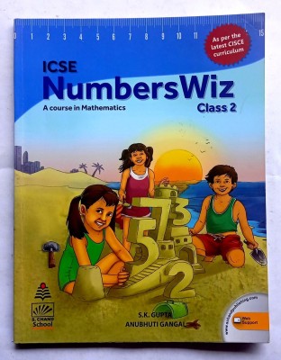 Icse Numberswiz A Course Of In Mathematics Class- 2 (Old Used Book)(Paperback, S.K.GUPTA, ANUBHUTI GANGAL)