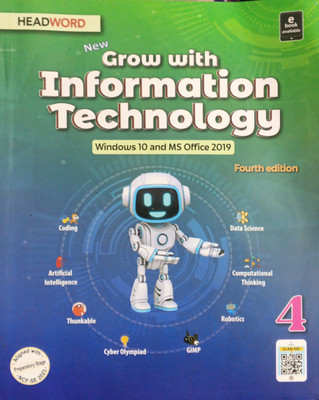 New Grow With Information Technology Class 4(Pepper back, Joyrup Bhattacharjee)