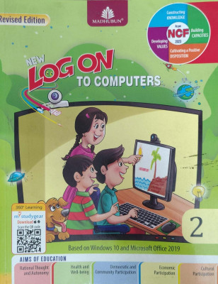 New Log On To Computers Class 2(Pepper back, Meera Aggarwal, Manjeet jauhar)