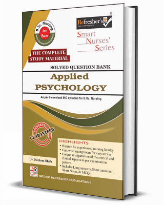 BestSellio Books | Applied Psychology Question Bank For BSc Nursing 1st Semester, Complete Study Material With MCQs(Paperback, Dr. Neelam Shah)