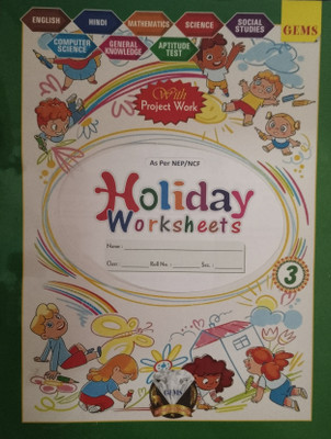 Holiday Worksheets Class 3(Paperback, Editorial)