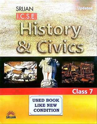 SRIJAN I.C.S.E. HISTORY AND CIVICS CLASS-7 (Old Book)(Paperback, CHANDANA SARKAR)