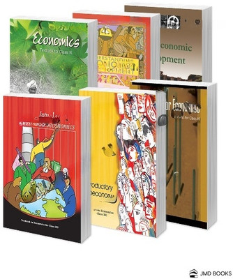NCERT For UPSC Class 9 -12 Economics Combo Set BY JMD BOOKS 

This NCERT UPSC Combo Books Set Contains 6 Books :

Class 9 Economics – Economics
Class 10 Economics – Economic Development
Class 11 Economics – Statistics For Economics
Class 11 Economics – Indian Economic Development
Class 12 Economics 